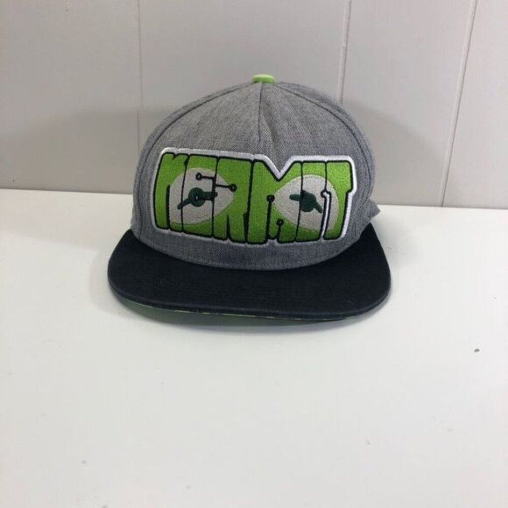 DISNEY muppet kermit snapBack hat